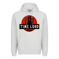 Dove Grey dr who park time lord Premium Hoodie - artisFamous