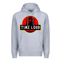 Heather Grey dr who park time lord Premium Hoodie - artisFamous