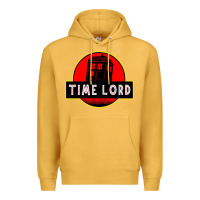 Mustard dr who park time lord Premium Hoodie - artisFamous