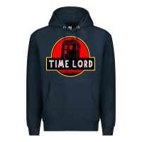 Navy dr who park time lord Premium Hoodie - artisFamous