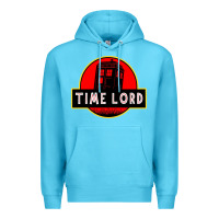 Ocean Blue dr who park time lord Premium Hoodie - artisFamous