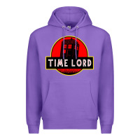 Purple dr who park time lord Premium Hoodie - artisFamous