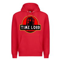 Red dr who park time lord Premium Hoodie - artisFamous