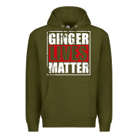 Army Green ginger lives matter Premium Hoodie - artisFamous