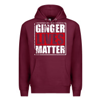 Burgundy ginger lives matter Premium Hoodie - artisFamous