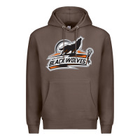 Coffee new england black wolves Premium Hoodie - artisFamous