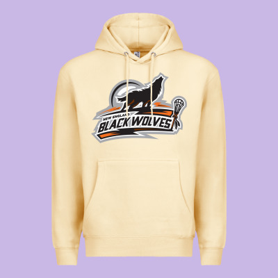 New England Black Wolves Premium Hoodie Designed By Artisfamous