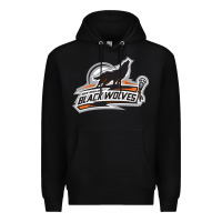 Black new england black wolves Premium Hoodie - artisFamous