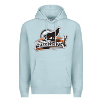 Blue Mist new england black wolves Premium Hoodie - artisFamous