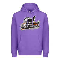 Purple new england black wolves Premium Hoodie - artisFamous