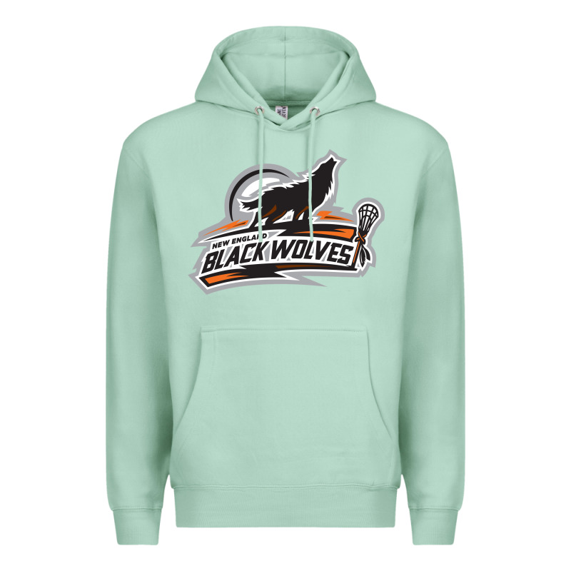 New England Black Wolves Premium Hoodie by artisFamous | Teevron