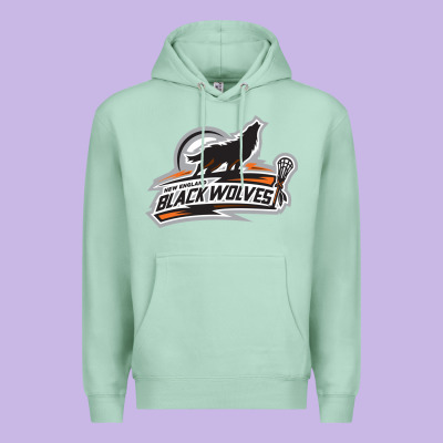 New England Black Wolves Premium Hoodie Designed By Artisfamous