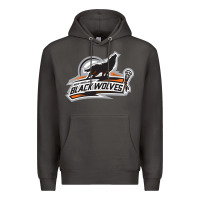 Smoke new england black wolves Premium Hoodie - artisFamous