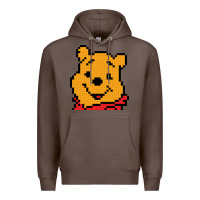 Coffee pooh Premium Hoodie - artisFamous