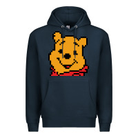 Navy pooh Premium Hoodie - artisFamous