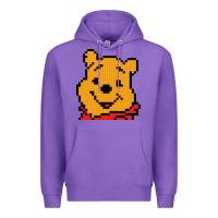 Purple pooh Premium Hoodie - artisFamous