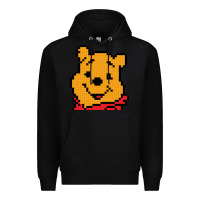 Black pooh Premium Hoodie - artisFamous