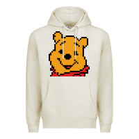 Oatmeal Heather pooh Premium Hoodie - artisFamous