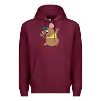 Burgundy GUS GUS Premium Hoodie - artisFamous