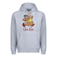 Heather Grey GUS GUS Premium Hoodie - artisFamous