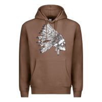 Chestnut american indian Premium Hoodie - artisFamous