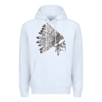 White american indian Premium Hoodie - artisFamous