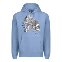Colony Blue american indian Premium Hoodie - artisFamous