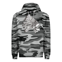 Slate Camo american indian Premium Hoodie - artisFamous