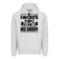 Dove Grey big daddy Premium Hoodie - artisFamous