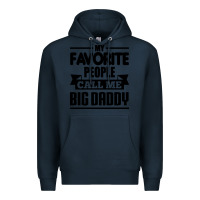 Navy big daddy Premium Hoodie - artisFamous