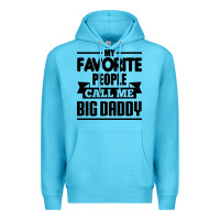 Ocean Blue big daddy Premium Hoodie - artisFamous