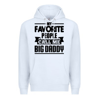 White big daddy Premium Hoodie - artisFamous