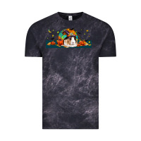 Cloud Black Halloween Guinea Pig Vintage Tee - LillyAllenDesigns