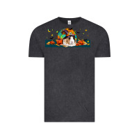 Vintage Black Halloween Guinea Pig Vintage Tee - LillyAllenDesigns