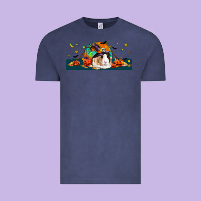 Halloween Guinea Pig Vintage Tee Designed By Lillyallendesigns