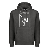 Charcoal Heather doors 8 Premium Hoodie - artisFamous