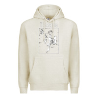 Oatmeal Heather doors 8 Premium Hoodie - artisFamous