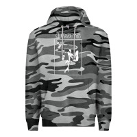 Slate Camo doors 8 Premium Hoodie - artisFamous