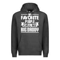 Charcoal Heather big daddy Premium Hoodie - artisFamous