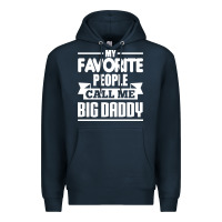 Navy big daddy Premium Hoodie - artisFamous