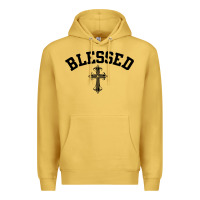 Antique Gold blessed christian christianity Premium Hoodie - artisFamous