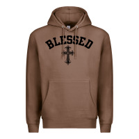 Chestnut blessed christian christianity Premium Hoodie - artisFamous