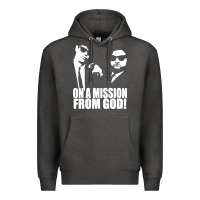 Charcoal Heather blues brothers belushi Premium Hoodie - artisFamous