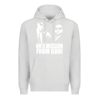Dove Grey blues brothers belushi Premium Hoodie - artisFamous