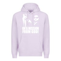Lilac blues brothers belushi Premium Hoodie - artisFamous