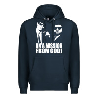 Navy blues brothers belushi Premium Hoodie - artisFamous