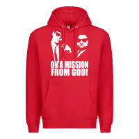 Red blues brothers belushi Premium Hoodie - artisFamous