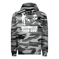 Slate Camo blues brothers belushi Premium Hoodie - artisFamous