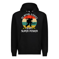Black bocce super power boules sports Premium Hoodie - artisFamous