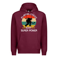 Burgundy bocce super power boules sports Premium Hoodie - artisFamous